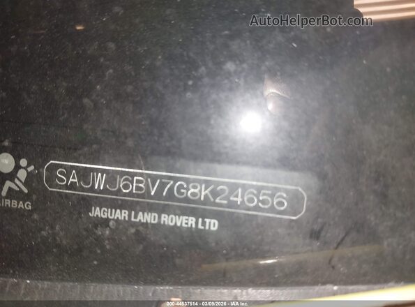 SAJWJ6BV7G8K24656 2016 JAGUAR F-TYPE Черный Вид подкапотного пространства