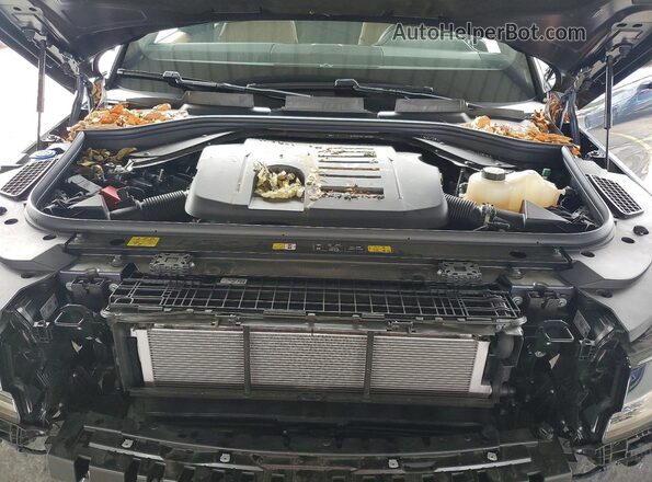 SAL1L9E49SA494375 2025 LAND ROVER RANGE Синий Вид задней части салона