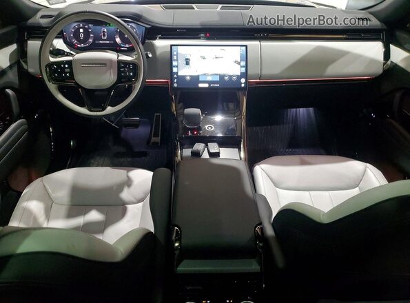 SAL1L9FU0RA415877 2024 LAND ROVER RANGE Black Dashboard view