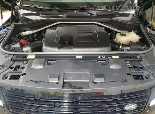 SAL1L9FU0RA415877 2024 LAND ROVER RANGE Black Engine compartment view