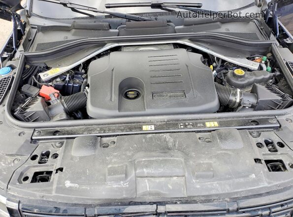 SAL1L9FU7PA141557 2023 LAND ROVER RANGE Синий Вид подкапотного пространства