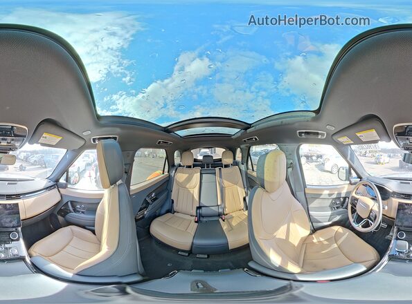 SAL1L9FU7PA141557 2023 LAND ROVER RANGE Синий Панорамный вид салона 360°