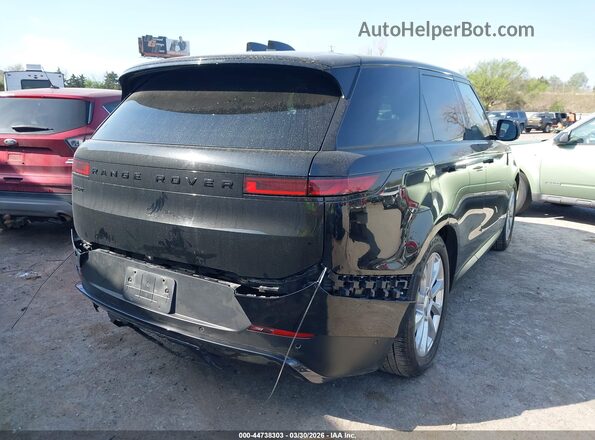 SAL1P9EU0SA458238 2025 LAND ROVER RANGE ROVER SPORT Black Trasero derecho