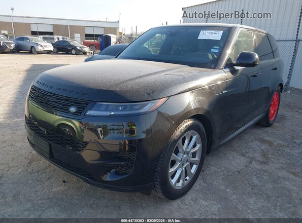 SAL1P9EU0SA458238 2025 LAND ROVER RANGE ROVER SPORT Black Vista tres cuartos delantera izquierda