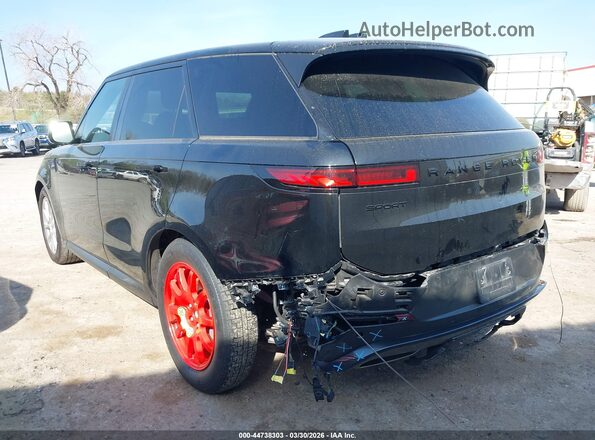 SAL1P9EU0SA458238 2025 LAND ROVER RANGE ROVER SPORT Black Trasero izquierdo