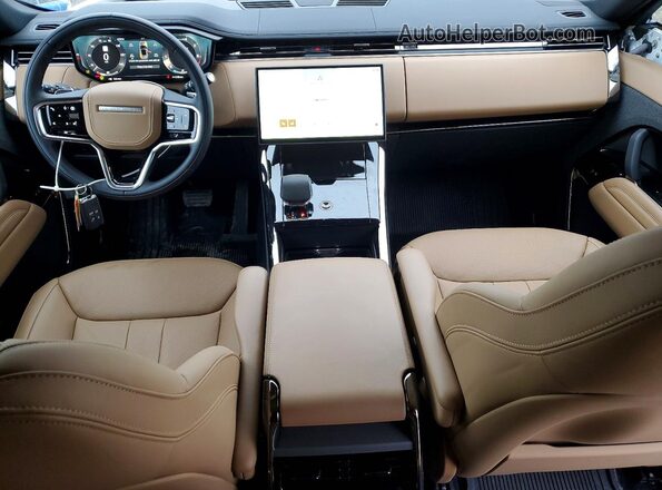SAL1P9EU6SA465890 2025 LAND ROVER RANGE Белый Вид панели приборов