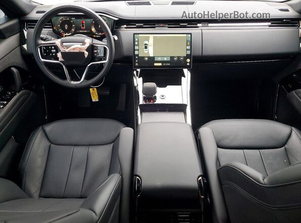 SAL1P9EUXSA606086 2025 LAND ROVER RANGE Черный Вид панели приборов