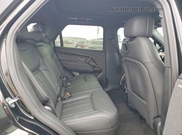 SAL1P9EUXSA606086 2025 LAND ROVER RANGE Черный Вид задней части салона