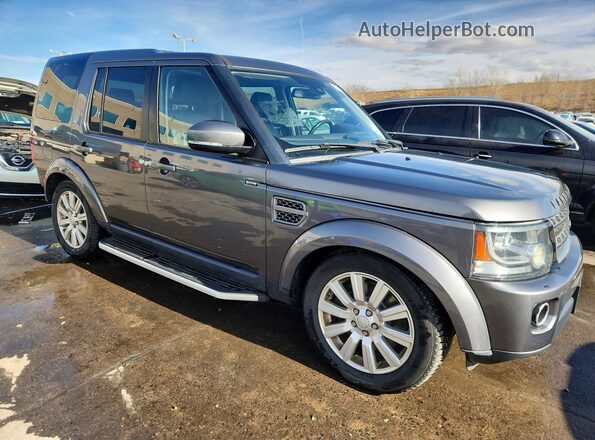SALAC2V64GA795684 2016 LAND ROVER LR4 Серый Передняя правая четверть