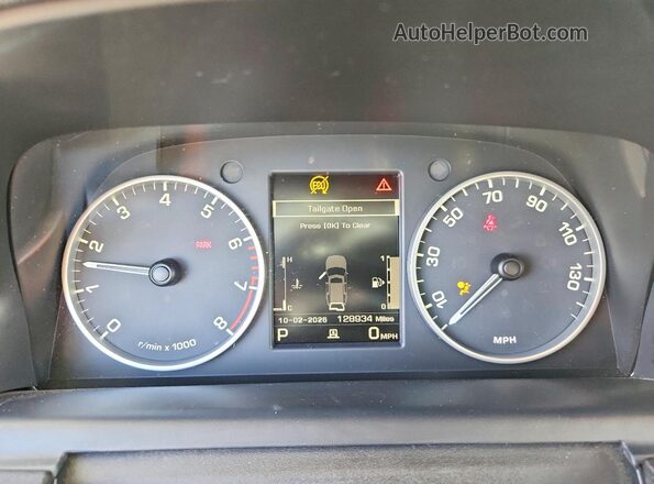 SALAC2V64GA795684 2016 LAND ROVER LR4 Серый Вид щитка приборов