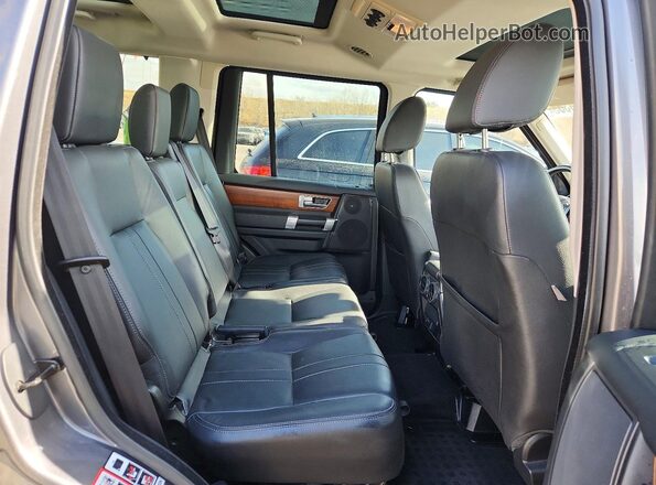SALAC2V64GA795684 2016 LAND ROVER LR4 Серый Вид задней части салона