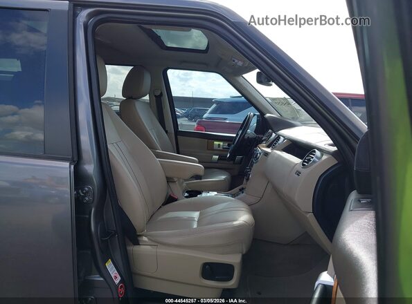 SALAC2V66GA823680 2016 LAND ROVER LR4 Gray Widok wnętrza z przodu