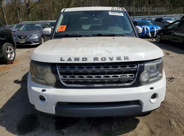 SALAG2V61GA788809 2016 LAND ROVER LR4 White Widok z przodu