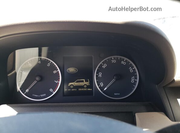 SALAG2V62GA831652 2016 LAND ROVER LR4 Серый Вид щитка приборов