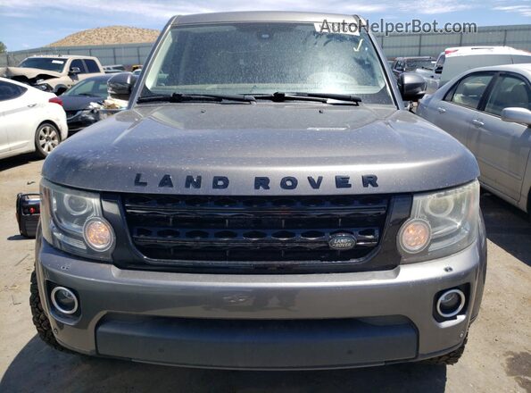 SALAG2V62GA831652 2016 LAND ROVER LR4 Серый Вид спереди