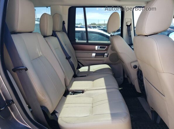SALAG2V62GA831652 2016 LAND ROVER LR4 Серый Вид задней части салона