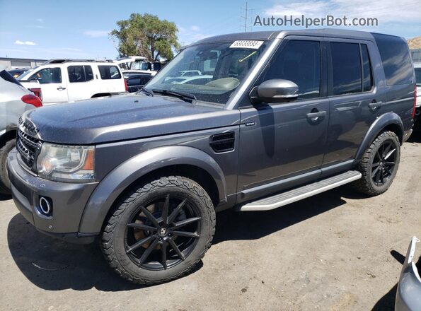 SALAG2V62GA831652 2016 LAND ROVER LR4 Серый Передняя левая четверть