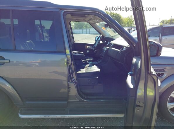 SALAG2V65GA803635 2016 LAND ROVER LR4 Серый Вид салона спереди