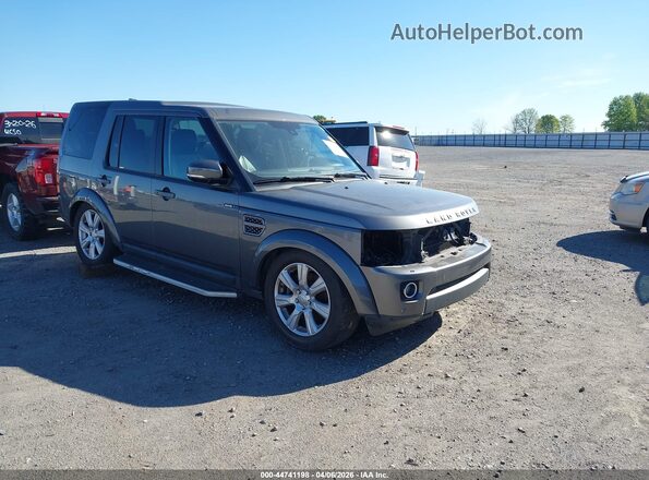 SALAG2V65GA803635 2016 LAND ROVER LR4 Серый Передняя правая четверть