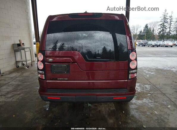 SALAG2V65GA844346 2016 LAND ROVER LR4 Maroon 