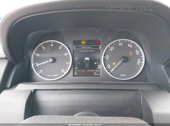 SALAG2V66GA815633 2016 LAND ROVER LR4 Black Widok tylnych siedzeń