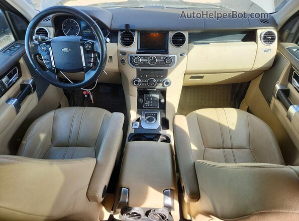 SALAG2V68GA835320 2016 LAND ROVER LR4 Серый Вид панели приборов