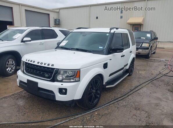 SALAG2V6XGA803078 2016 LAND ROVER LR4 Белый Вид спереди