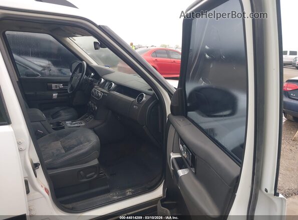SALAG2V6XGA803078 2016 LAND ROVER LR4 Белый Вид салона спереди