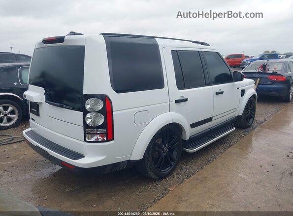 SALAG2V6XGA803078 2016 LAND ROVER LR4 Белый Задняя правая четверть
