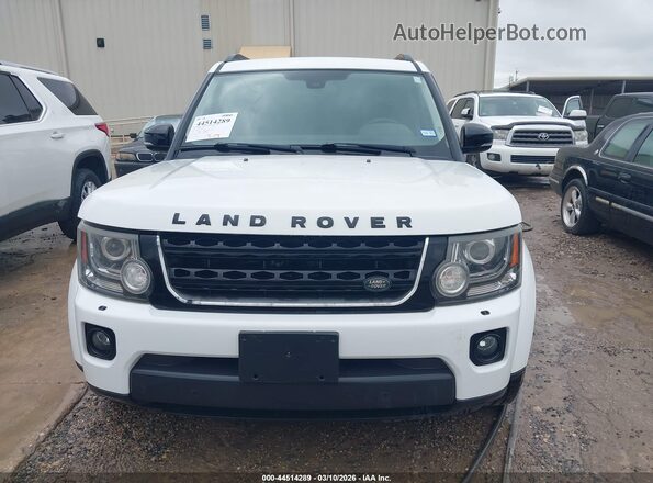 SALAG2V6XGA803078 2016 LAND ROVER LR4 Белый Вид панели приборов