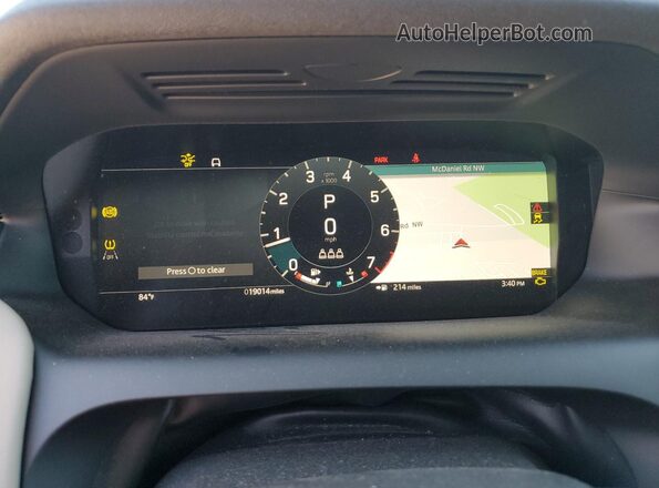 SALCJ2FX0RH348771 2024 LAND ROVER DISCOVERY Серый Вид щитка приборов