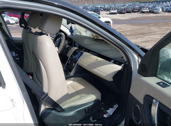 SALCJ2FX4LH849850 2020 LAND ROVER DISCOVERY SPORT White Vista interior delantera