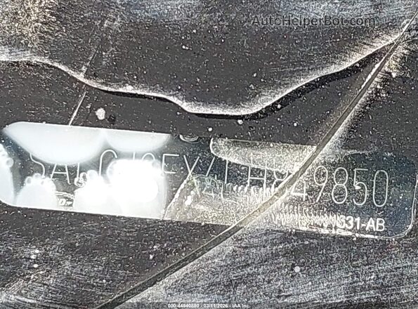 SALCJ2FX4LH849850 2020 LAND ROVER DISCOVERY SPORT White Vista del compartimento del motor