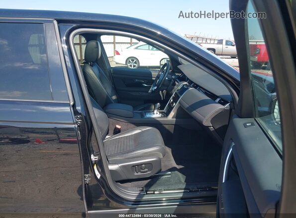 SALCJ2FX4LH860895 2020 LAND ROVER DISCOVERY SPORT Black Widok wnętrza z przodu