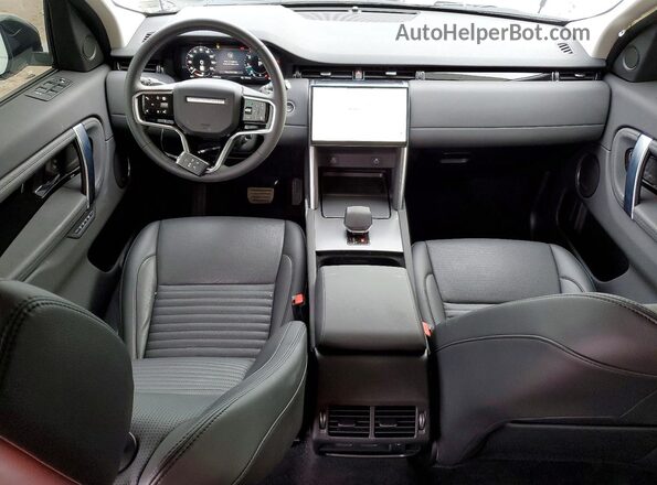 SALCJ2FX5RH350256 2024 LAND ROVER DISCOVERY Белый Вид панели приборов