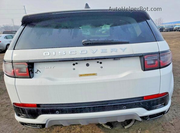 SALCJ2FX6SH362549 2025 LAND ROVER DISCOVERY White Հետևի տեսք