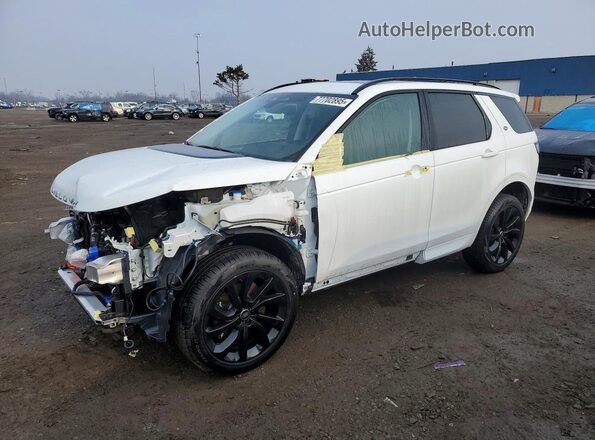 SALCJ2FX6SH362549 2025 LAND ROVER DISCOVERY White Առջևի ձախ երեք քառորդ տեսարան
