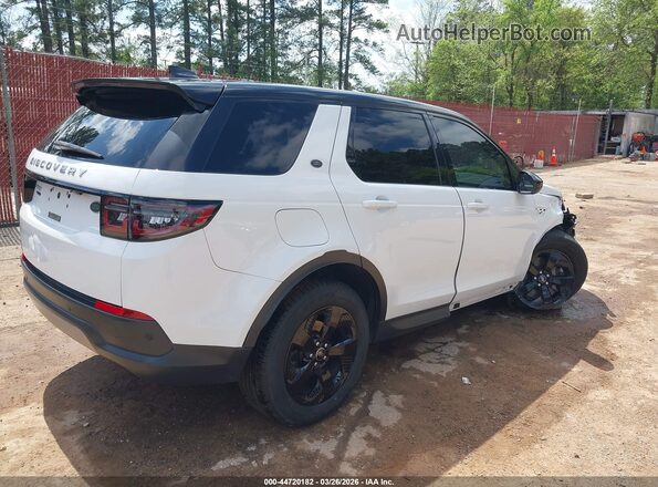 SALCJ2FX8LH842688 2020 LAND ROVER DISCOVERY SPORT Белый Задняя правая четверть