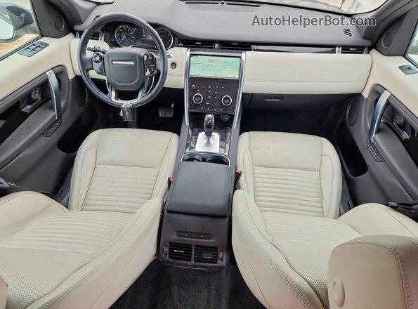 SALCJ2FX9LH881158 2020 LAND ROVER DISCOVERY Белый Вид панели приборов