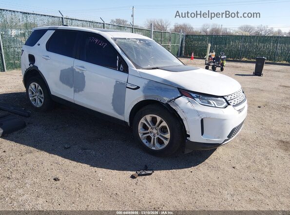 SALCJ2FX9MH887334 2021 LAND ROVER DISCOVERY SPORT Белый Передняя правая четверть