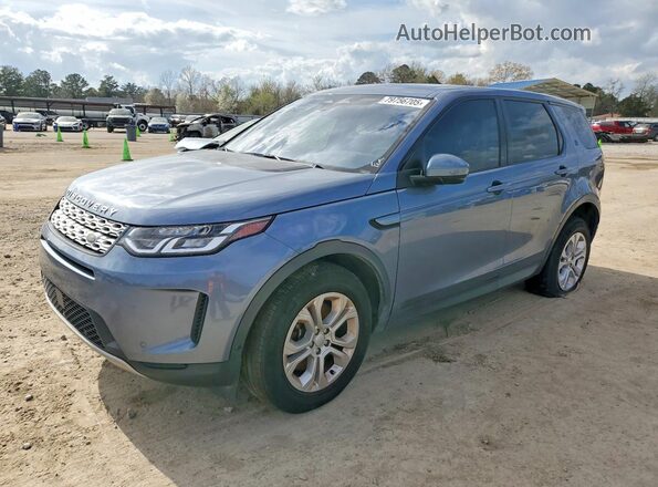 SALCJ2FX9MH898446 2021 LAND ROVER DISCOVERY Blue Przód lewy