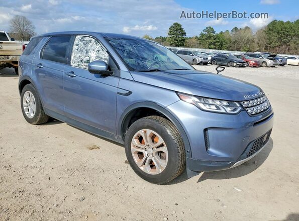 SALCJ2FX9MH898446 2021 LAND ROVER DISCOVERY Blue Przód prawy