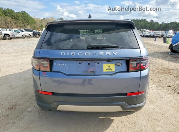 SALCJ2FX9MH898446 2021 LAND ROVER DISCOVERY Blue Widok z tyłu
