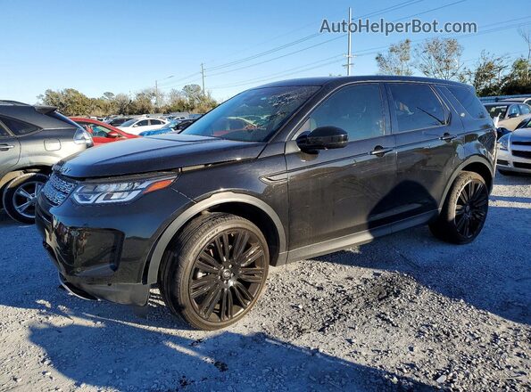 SALCJ2FX9NH910922 2022 LAND ROVER DISCOVERY Black წინა მარცხენა ხედი სამი მეოთხედიდან