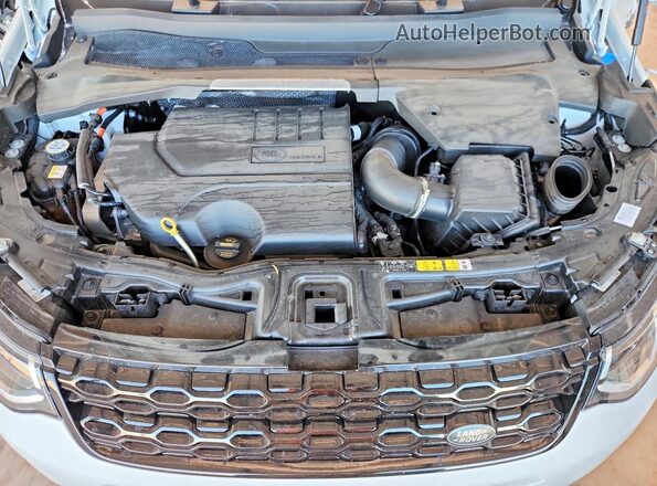 SALCJ2FXXLH879595 2020 LAND ROVER DISCOVERY Белый Вид подкапотного пространства