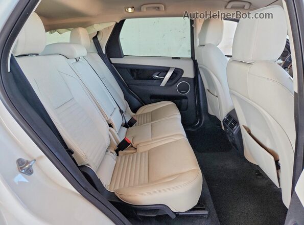 SALCJ2FXXLH879595 2020 LAND ROVER DISCOVERY Белый Вид задней части салона