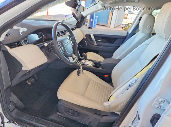 SALCJ2FXXLH879595 2020 LAND ROVER DISCOVERY Белый Вид салона спереди