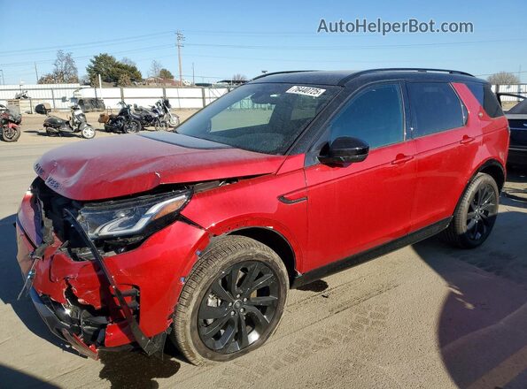 SALCL2FX3RH346328 2024 LAND ROVER DISCOVERY Красный Передняя левая четверть