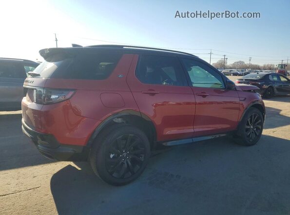 SALCL2FX3RH346328 2024 LAND ROVER DISCOVERY Красный Задняя правая четверть