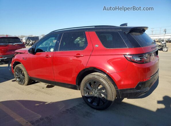 SALCL2FX3RH346328 2024 LAND ROVER DISCOVERY Красный Задняя левая четверть
